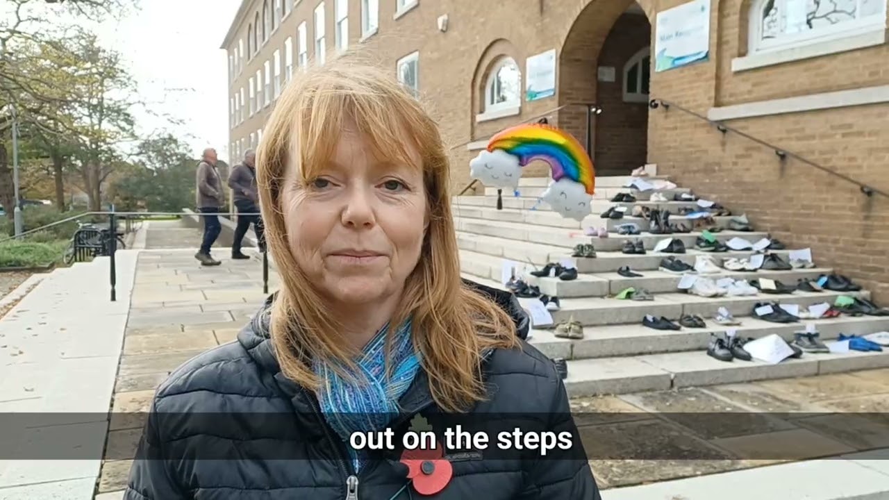 Parents and carers of children with SEND protest at County Hall