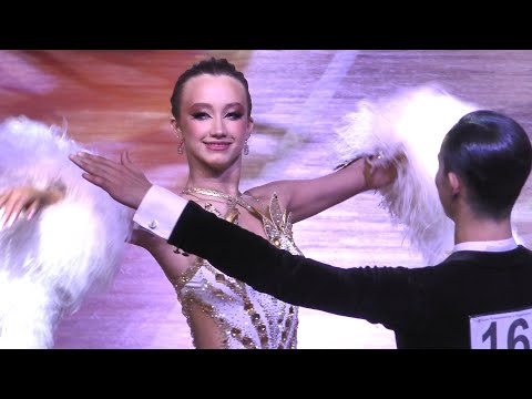 SlowFox = Nikita Kulpin & Sofia Surnakova = Moscow Championship 2024 Youth Under 19 Ballroom