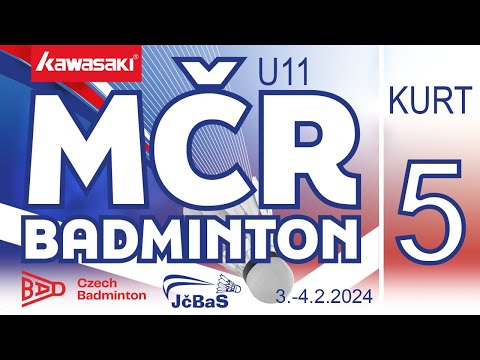 KURT 5 | MČR U11 2024 - JčBaS | Sobota 3.2.2024