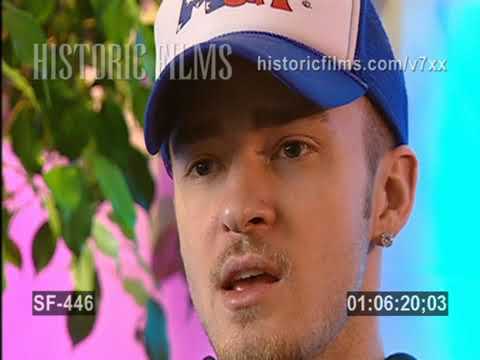 CD:UK INTERVIEW: JUSTIN TIMBERLAKE TALKS ABOUT ROBBIE WILLIAMS - 2003