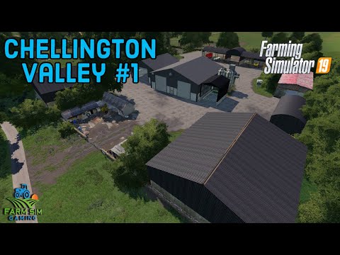 Starting out in Chellington Valley  EP1 - Farming Simulator 19 Timelapse