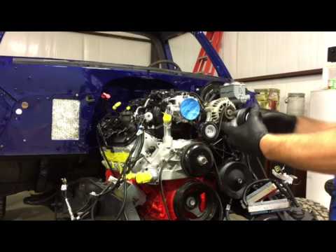 1980 LS K5 Blazer Vintage Air..Part 2.. (AC Compressor and Bracket Install)