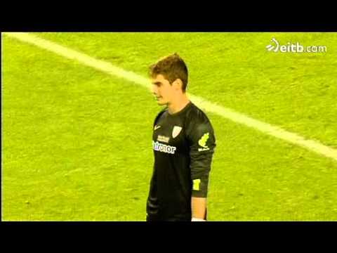 Alain Arroyo marca el último gol en San Mamés