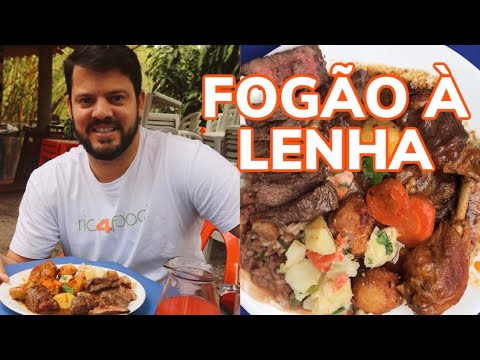 COMIDA CAIPIRA NO FOGÃO À LENHA - NITERÓI
