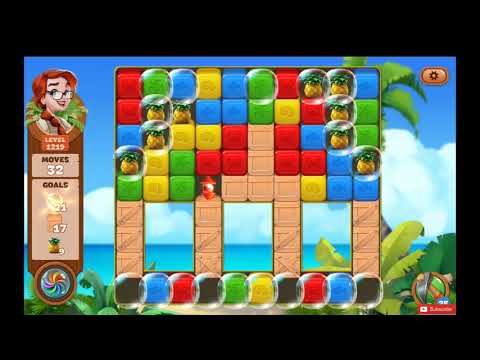 Lost Island Blast Adventure Level 1219 NO BOOSTERS - A S GAMING