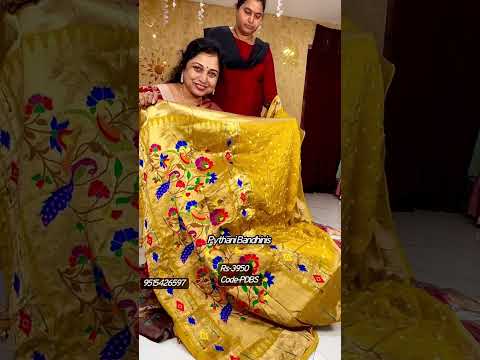 Tusser Kalamkaris, Cocktail Sarees, December 2025