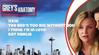 Grey&#39;s Anatomy Soundtrack - &quot;I Think I&#39;m In Love&quot; by Kat Dahlia (11x10)
