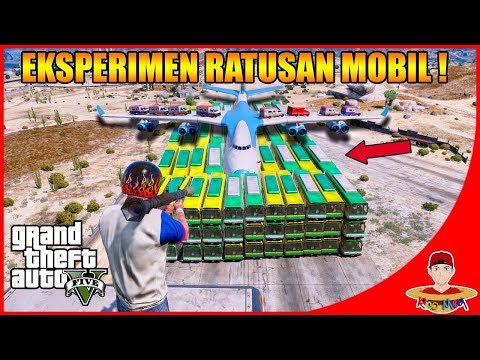 GTA V EKSPERIMEN (4) - LEDAKIN RATUSAN KENDARAAN ?? APA YANG TERJADI ?