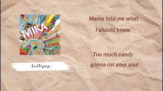 MIKA - Lollipop (En/Lyric)