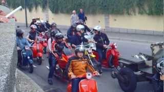 preview picture of video 'Raduno vespa e Moto storiche Tutti in Sella - Renate'
