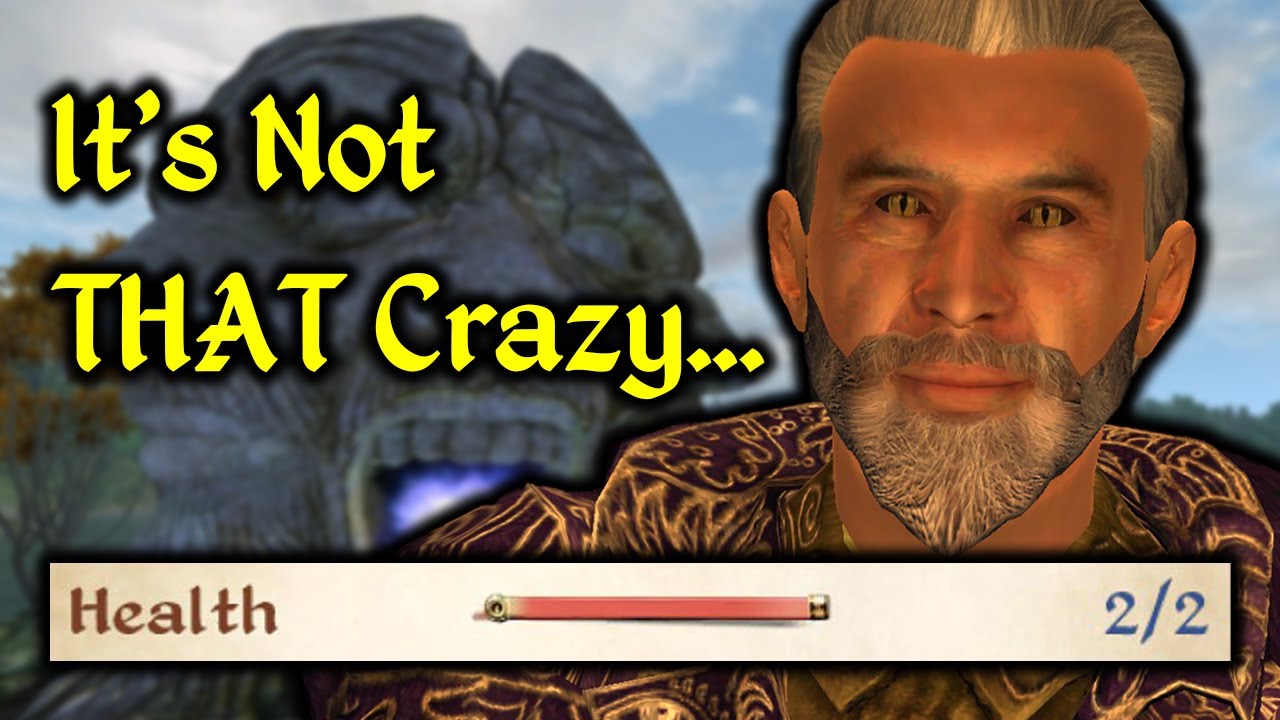 I Went to the Shivering Isles with EVERYTHING at Level ONE