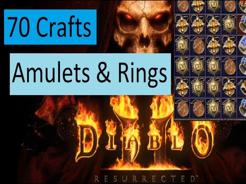D2:R Crafting. Rings & Amulets.