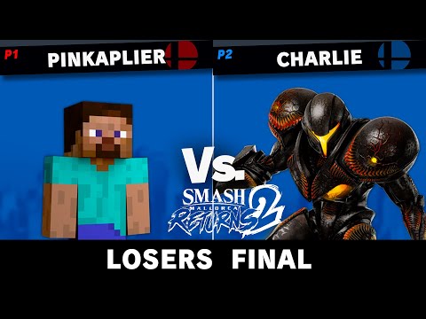Smash Mallorca Returns 2 - Losers Final - Charlie (Dark Samus) VS PinkAplier (Steve)