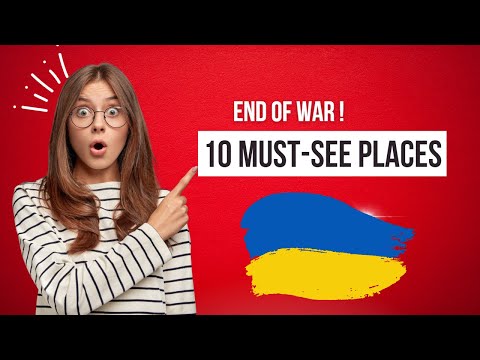 End of war! : 10 must-see places in Ukraine 2023💛💙