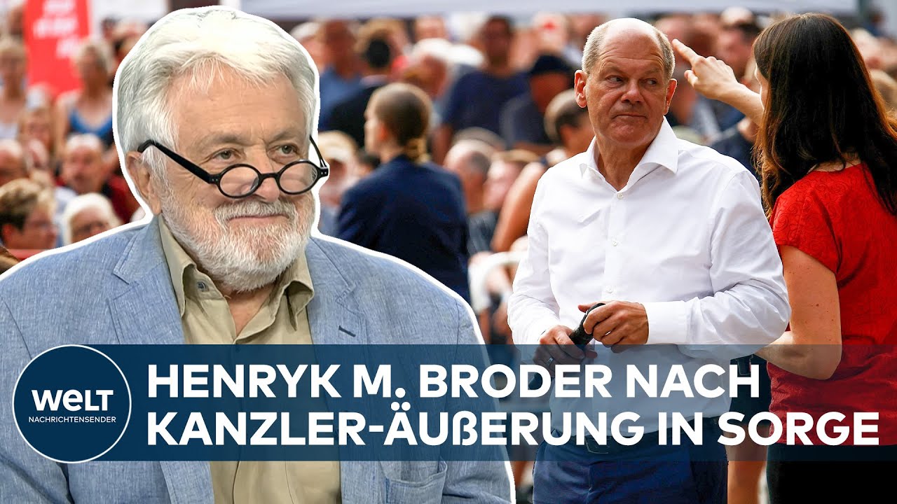 BRODER zu SCHOLZ: „Klingt nach Walter Ulbricht – Wie kann ein Politiker so was 2022 sagen?“