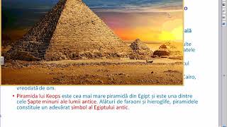 Matematica clasa VI: Figuri și corpuri geometrice. Lecția 13: Piramida.