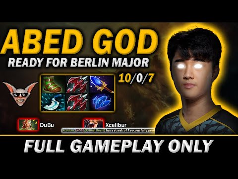 Abed God ready to use Signature Hero Meepo at Berlin Major - Full Gameplay Meepo #394