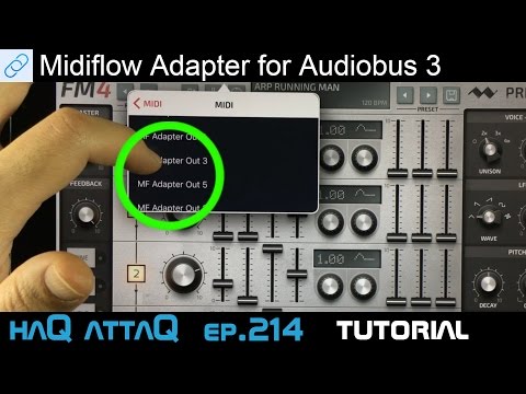 Midiflow Adapter for Audiobus 3 │Tutorial - haQ attaQ 214