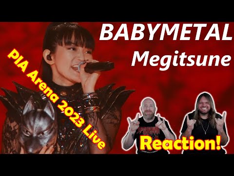 Musicians react to hearing Babymetal - Megitsune (PIA Arena 2023 Live) Eng Subs