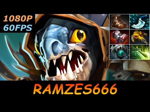 Dota 2 RAMZES666 (smurf) Slark Pro Top MMR 28 Kills Ranked Full Gameplay