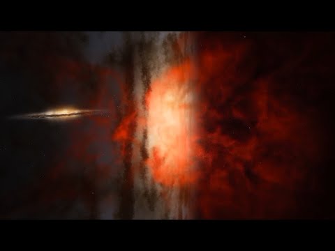 Space Ambient Music | M82 • The Cigar Galaxy • A Starburst Galaxy [ Deep SPACE JOURNEY ]