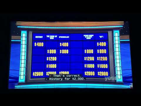 Double Jeopardy, Jonathan Fisher Day 9 - 2nd Daily Double (10/21/21)