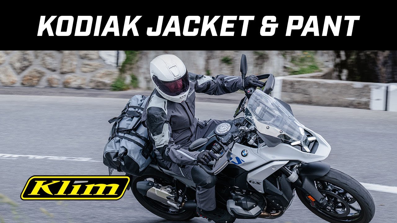 Klim Kodiak V4 Gore-Tex Textile Trousers - Stealth Black Video