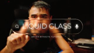 Efecto de vidrio líquido de Apple en After Effects