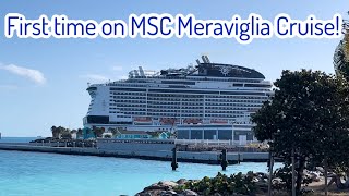 First Time on MSC Meraviglia Cruise Ship! Family Travel VLOG