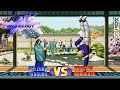 KOF Mugen Chizuru Kagura Team Vs Yashiro Nanakase Team