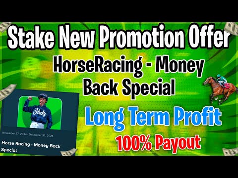 Stake Refund For 2nd or 5th Position | Horse Racing - Money Back Special Offer | Stake New Offer