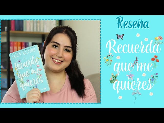 Vídeo relacionado con Recuerda que me quieres (Chic editorial)