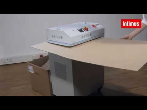Video of the Intimus PacMaster S Shredder