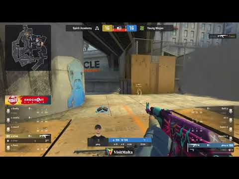 phzy   1vs2 clutch - Spirit Academy vs Young Ninjas - Malta Vibes 2021 🏆 Prize pool $50,000