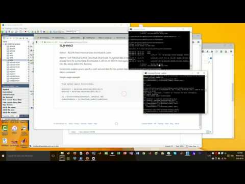 Free forex data python