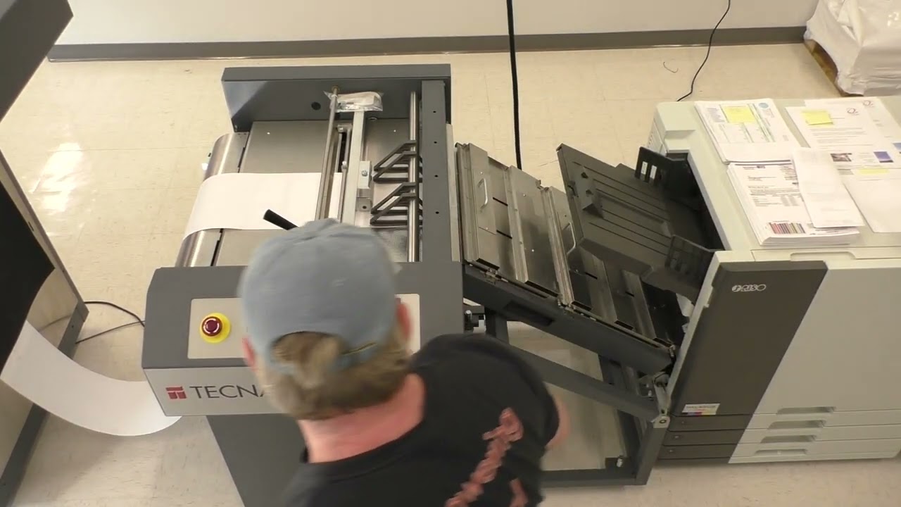 Tecnau druk z roli na RISO GL9730