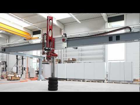 Güdel - Sorting and Palletising of Tires