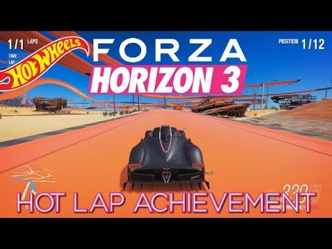 Forza Horizon 3 Hot Wheels - Hot Lap Achievement Guide - Pagani Zonda R on Goliath in 6:30