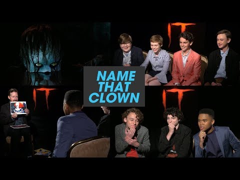 The 'It' Losers Club Plays 'Name That Clown'