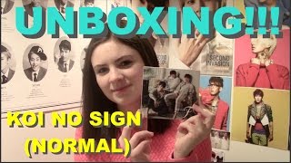 [UNBOXING] INFINITE - F - Koi No Sign (Normal Edition)
