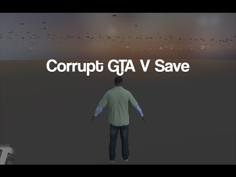 Glitched GTA V PC Save