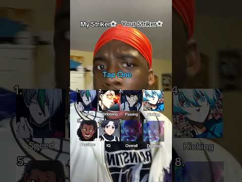 My Blue Lock Striker vs Your Blue Lock Striker!?⚽️(NOT RIGGED) #anime #bluelock