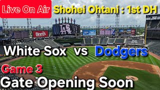 【ライブ配信】対シカゴ・ホワイトソックス〜シリーズ最終戦〜大谷翔平選手は1番指名打者で出場⚾️まもなくゲートオープン⚾️Shinsuke Handyman がライブ配信中！