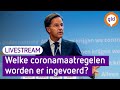 Persconferentie Mark Rutte en Hugo de Jonge over nieuwe coronamaatregelen | Omroep Gelderland