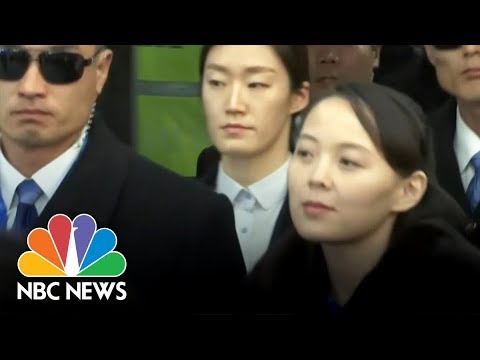 North Korea Leader Kim Jong Un’s Sister, Kim Yo Jong, Makes History At Olympics | NBC News