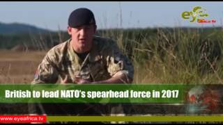 British to lead NATO’s spearhead force in 2017