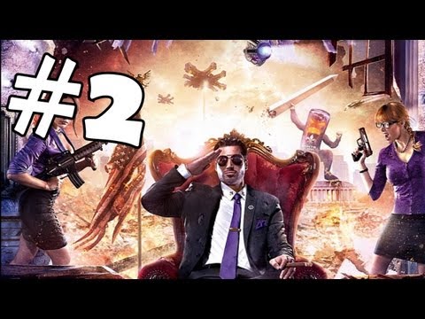 Saints Row 4 Walkthrough Part 2 *SPOILERS* Gameplay Review Let's Play Playthrough PC XBOX 360 PS3