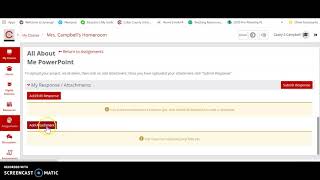 Uploading an assignment to CTLS