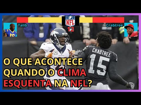 O que acontece quando o clima esquenta na NFL?