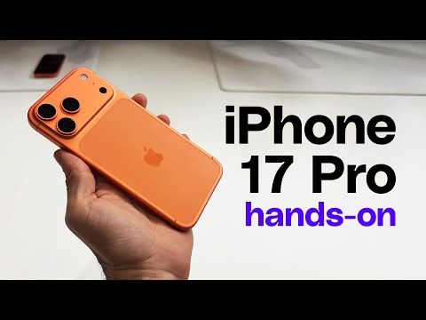 iPhone 17 Pro hands-on